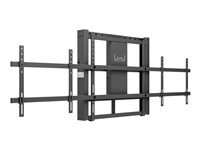 Multibrackets M Motorized Wallmount Dual Screen SD - Konsol - motoriserad - för 2 LCD-bildskärmar - svart - skärmstorlek: upp till 84 tum - väggmonterbar 7350105210433