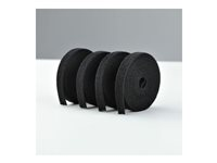 StarTech.com - Kardborrefäste - 4.6 m - svart (paket om 4) HKLP15054PK