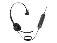 Jabra Engage 40 Mono - Headset - på örat - kabelansluten - USB-C, USB-A - ljudisolerande - Optimerad för UC 4093-419-269