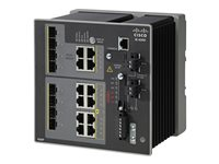 Cisco Industrial Ethernet 4000 Series - Switch - Administrerad - 8 x kombo Gigabit SFP + 4 x 10/100/1000 (PoE+) - DIN-skenmonterbar - PoE+ - DC power - TAA-kompatibel IE-4000-4GC4GP4G-E