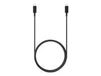 Samsung EP-DX510 - USB-kabel - 24 pin USB-C (hane) till 24 pin USB-C (hane) - USB 2.0 - 5 A - 1.8 m - svart EP-DX510JBEGEU