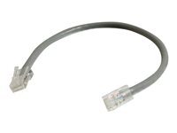 C2G Cat5e Non-Booted Unshielded (UTP) Network Patch Cable - Patch-kabel - RJ-45 (hane) till RJ-45 (hane) - 10 m - UTP - CAT 5e - tvinnad, enhetsstart - grå 83007