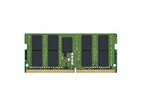 Kingston - DDR4 - modul - 32 GB - SO DIMM 260-pin - 1600 MHz / PC4-25600 - CL22 - 1.2 V - ej buffrad - ECC KSM32SED8/32HD