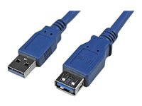 StarTech.com 6 ft SuperSpeed USB 3.0 Extension Cable A to A - M/F - 2m USB 3 Extension Cable (USB3SEXTAA6) - USB-förlängningskabel - USB typ A (hane) till USB typ A (hona) - USB 3.0 - 1.8 m - för StarTech.com 4-Port USB3SEXTAA6