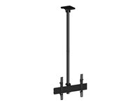 Multibrackets M Pro MBC1U - Monteringssats (takmontering) - för LCD-display - aluminium, stål - svart - skärmstorlek: 40"-65" - takmonterbar 7350073733446