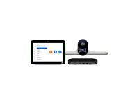 HP Poly Studio Large Room Bundle - För zoomningsrum - paket för videokonferens (Poly Studio E70-kamera, Poly TC10 pekstyrenhet, HP Mini Conferencing PC) - Zoomcertifierad - vit 9C924AA