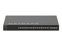 NETGEAR M4350 Series M4350-32F8V - Switch - L3 - Administrerad - 32 x 10 Gigabit SFP+ + 8 x 25 Gigabit SFP28 - främre till bakre luftflöde - rackmonterbar XSM4340FV-100NES