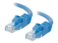 C2G Cat6 Booted Unshielded (UTP) Network Patch Cable - Patch-kabel - RJ-45 (hane) till RJ-45 (hane) - 15 m - UTP - CAT 6 - formpressad, hakfri, tvinnad - blå 83393