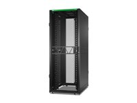 APC NetShelter SX Gen 2 - Rack skåp - 1991 H x 750 B x 1200 D mm, med sidor - golvstående - svart - 42U - 19" - TAA-kompatibel AR3340B2