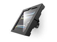 Compulocks iPad Pro M4 11" (2024) Apex Enclosure Tilting Wall Mount - Monteringssats (hölje) - exponerad front-/bakre kamera och sensorer, lutande - för surfplatta - låsbar - svart - skärmstorlek: 11" - väggmonterbar - för Apple 11-inch iPad Pro Wi-Fi, Wi-Fi + Cellular 505B11PAPX4B
