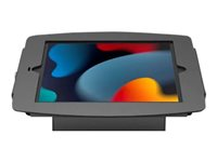 Compulocks iPad Air 10.9" (4-5th Gen) Space Enclosure AV Conference Room Capsule - Monteringssats (fot för stativ, hölje, monteringsmaskinvara) - 25° visningsvinkel - för surfplatta - kiosk - låsbar - höggradig aluminium - svart - skärmstorlek: 10.9" - monteringsgränssnitt: 100 x 100 mm - väggmonterbar, bänkskiva - för Apple 10.9-inch iPad Air (4:e generation, 5:e generation) 341B109IPDSB