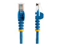 StarTech.com Cat5e patchkabel med hakfria RJ45-kontakter ? 3 m, blå - Patch-kabel - RJ-45 (hane) till RJ-45 (hane) - 3 m - UTP - CAT 5e - formpressad, hakfri - blå 45PAT3MBL