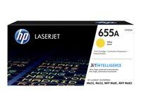 HP 655A - Gul - original - LaserJet - tonerkassett (CF452A) - för Color LaserJet Managed Flow MFP M681; LaserJet Enterprise Flow MFP M681, MFP M682 CF452A