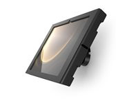 Compulocks Apex Galaxy Tab S9+/S9FE+/S10+ Apex Enclosure Tilting Wall Mount - Monteringssats (hölje) - synliga kameror och sensorer fram/bak - för surfplatta - lutning - låsbar - svart - väggmonterbar - för Samsung Galaxy Tab S9 FE+, Tab S9+ 505B124GAPXB
