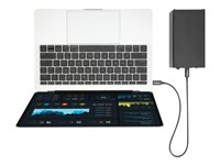 StarTech.com 50cm (1.6ft) Thunderbolt 3 Cable, 40Gbps, 100W PD, 4K/5K Video, Thunderbolt-Certified, Compatible w/ TB4/USB 3.2/DisplayPort - Thunderbolt-kabel - 24 pin USB-C (hane) till 24 pin USB-C (hane) - Thunderbolt 3 / USB / DisplayPort - 50 cm - svart - för P/N: PEXUSB321C, TB33A1C, TB3DK2DHV, TB3DK2DHVUE, TB3DK2DPPDUE, TB3DKDPMAW, TB3DKDPMAWUE TBLT34MM50CM