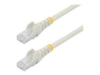 StarTech.com Cat6-patchkabel med hakfria RJ45-kontakter ? 1 m, vit - Patch-kabel - RJ-45 (hane) till RJ-45 (hane) - 1 m - UTP - CAT 6 - hakfri - vit N6PATC1MWH
