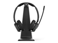 EPOS IMPACT 1061T ANC - Headset - på örat - Bluetooth - trådlös - aktiv brusradering - Certifierad för Microsoft-teams 4Z21P90489