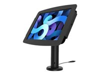 Compulocks iPad Air 10.9" (4-5th Gen) Space Enclosure Tilting Stand 4" - Ställ - för surfplatta - låsbar - höggradig aluminium - svart - skärmstorlek: 10.9" - bänkskiva - för Apple 10.9-inch iPad Air (4:e generation, 5:e generation) TCDP04109IPDSB