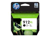 HP 912XL - 18 ml - Lång livslängd - svart - original - bläckpatron - för Officejet 80XX; Officejet Pro 80XX 3YL84AE#301