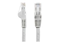 StarTech.com Cat6-patchkabel med hakfria RJ45-kontakter – 22,8 m, grå - Patch-kabel - RJ-45 (hane) till RJ-45 (hane) - 22.9 m - UTP - CAT 6 - hakfri - grå N6PATCH75GR