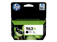 HP 963XL - 47.86 ml - Lång livslängd - svart - original - bläckpatron - för Officejet Pro 9010, 9012, 9014, 9015, 9016, 9019, 9020, 9022, 9025 3JA30AE#BGX