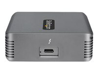 StarTech.com Thunderbolt 3 to Ethernet Adapter, 10GbE, Multi-Gigabit, Thunderbolt 3 to RJ45 Network Adapter, 10GBASE-T/5-2.5GBASE-T NIC, TB3/TB4 10G Network Adapter w/ TB3-Certified Cable, TB3 10GbE, Win/Mac (TB310G2) - Nätverksadapter - Thunderbolt 3 - 1/2.5/5/10GBase-T x 1 - rymdgrå TB310G2