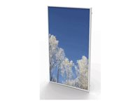 HI-ND - Monteringskomponent (frontskydd) - för platt panel - vit - skärmstorlek: 49" - kiosk FC4925-0101-01
