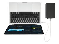 StarTech.com 1.6ft (50cm) Thunderbolt 3 Cable, 40Gbps, 100W PD, 4K/5K Video, Thunderbolt-Certified, Compatible w/ TB4/USB 3.2/DisplayPort - Thunderbolt-kabel - 24 pin USB-C (hane) till 24 pin USB-C (hane) - USB 3.1 Gen 2 / Thunderbolt 3 / DisplayPort 1.2 - 50 cm - stöd för 4K - vit - för P/N: CDP2HDUACP, CDP2HDUACPW, PEXUSB321C, TB33A1C TBLT34MM50CW