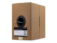 StarTech.com Cat 5e Ethernet-kabel i bulkförpackning - 304,8 m - CMR-klassad - grå - Bulkkabel - 304.8 m - UTP - CAT 5e - fast - grå - för P/N: ST121HDWP, STUTPWALLA, USB110EXT2 WIRC5ECMRGRY