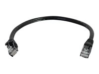 C2G Cat5e Booted Unshielded (UTP) Network Patch Cable - Patch-kabel - RJ-45 (hane) till RJ-45 (hane) - 1.5 m - UTP - CAT 5e - formpressad, hakfri, tvinnad - svart 83182